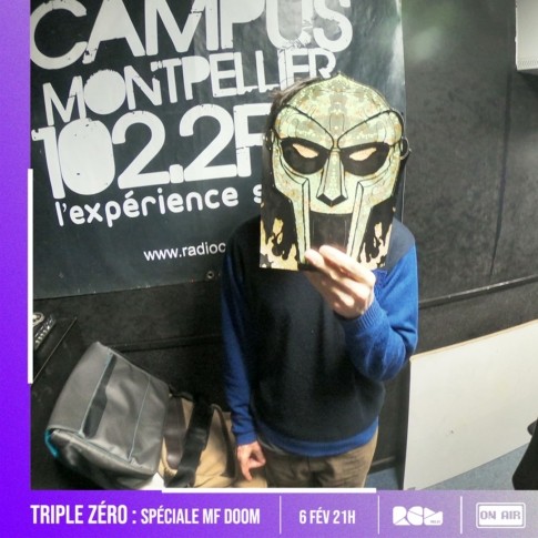 MF DOOM Triple Zero Radio Campus Montpellier